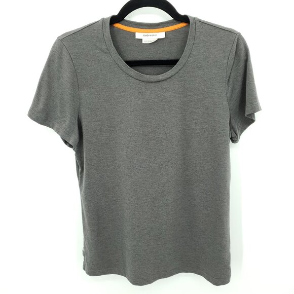 Icebreaker Central Classic Short Sleeve T-Shirt Short Sleeve M Gray - Picture 1 of 15